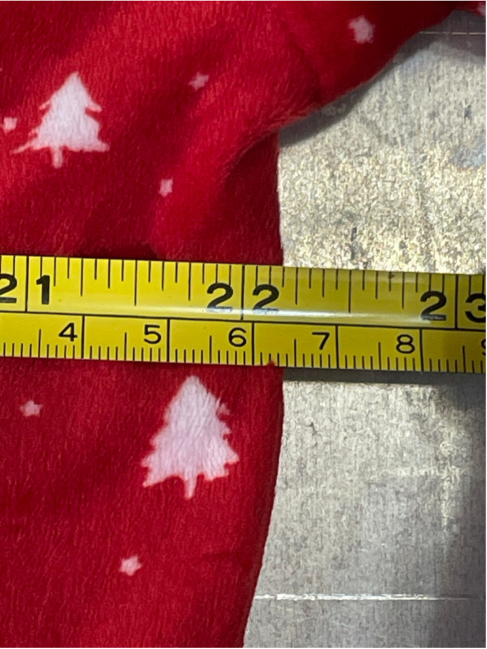 Auden Christmas Pajama Set Red Holiday Tree Print Lounge Wear Size Med - Picture 9 of 12